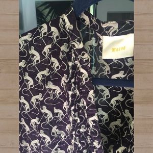 Maeve 🐒 Pintucked Top